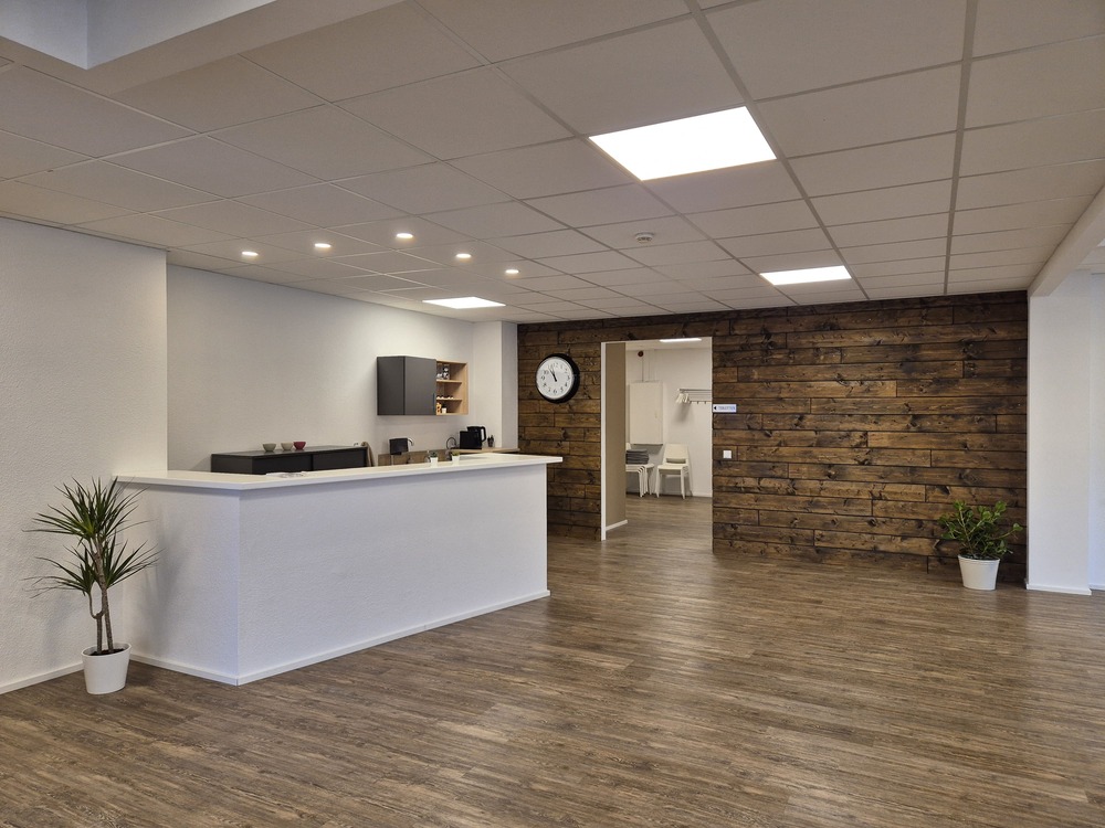 Empfangsbereich Physiotherapie Werner 
